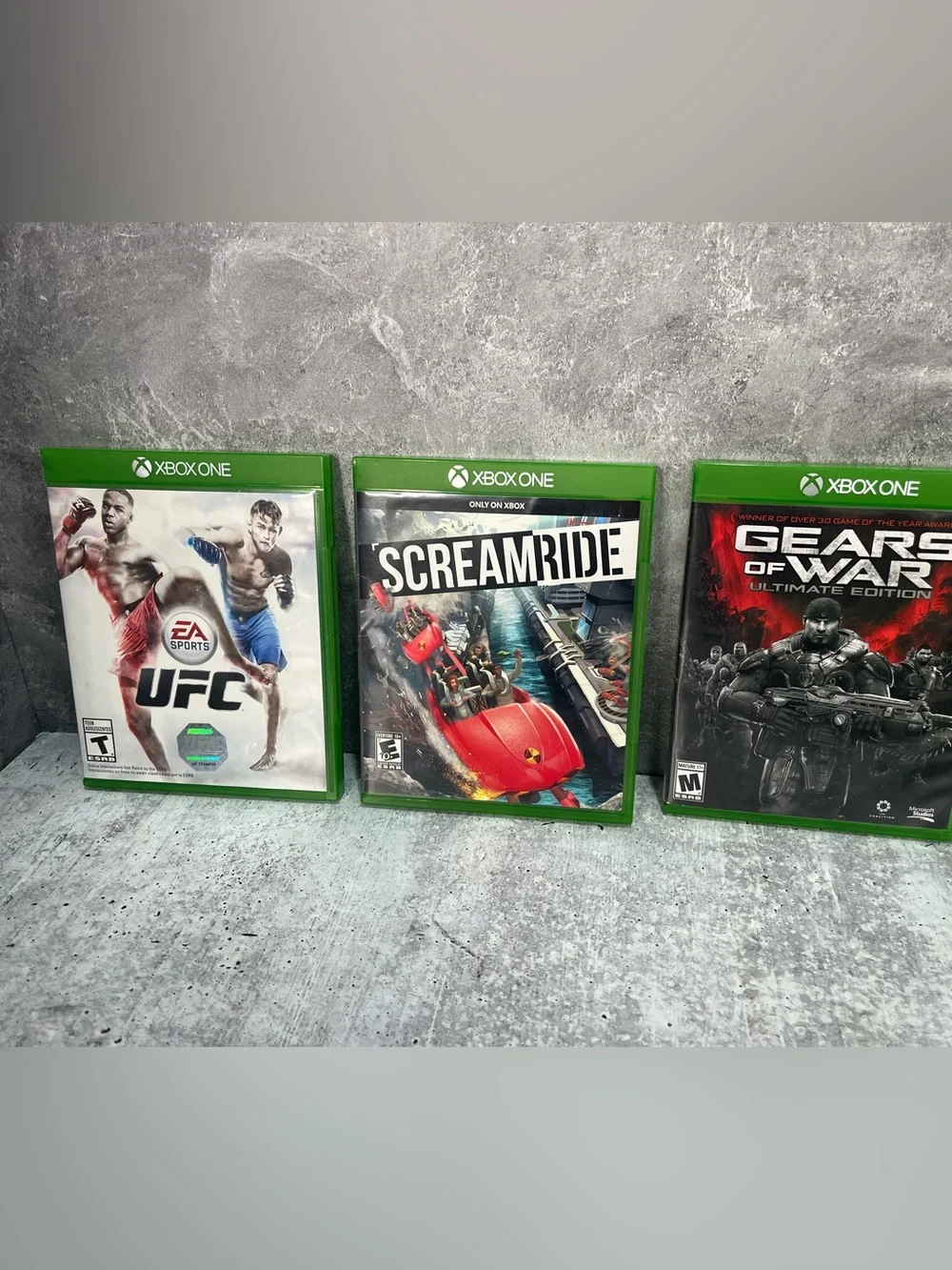 Game Bundle - Black/Green Cases (Multiple Titles) XBOXONE